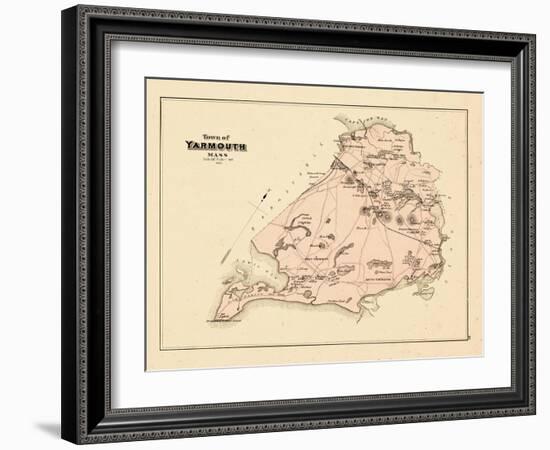 1880, Yarmouth Town, Massachusetts, United States-null-Framed Giclee Print