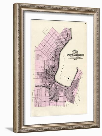 1881, Barrie, Canada-null-Framed Giclee Print