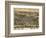 1881, Hoboken Bird's Eye View, New Jersey, United States-null-Framed Giclee Print