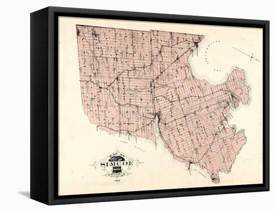 1881, Simcoe, Canada-null-Framed Premier Image Canvas