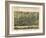 1882, Cheshire Bird's Eye View, Connecticut, United States-null-Framed Giclee Print