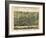 1882, Cheshire Bird's Eye View, Connecticut, United States-null-Framed Giclee Print