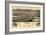 1883, Livingston Bird's Eye View, Montana, United States-null-Framed Giclee Print