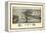 1884, Cedar Key Bird's Eye View, Florida, United States-null-Framed Premier Image Canvas