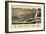 1884, Missoula Bird's Eye View, Montana, United States-null-Framed Giclee Print