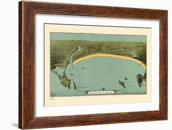 1884, Saco Bay, Maine-null-Framed Giclee Print