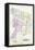 1885, Frederick County Outline Map, Virginia, United States-null-Framed Premier Image Canvas