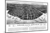 1885, Green Cove Springs Bird's Eye View, Florida, United States-null-Mounted Giclee Print