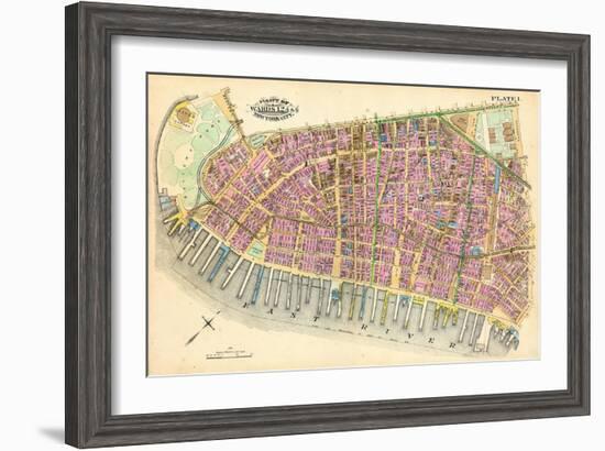 1885, New York, United States, Battery Park-null-Framed Giclee Print