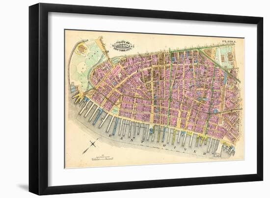 1885, New York, United States, Battery Park-null-Framed Giclee Print