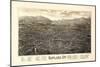 1885, Rutland Bird's Eye View, Vermont, United States-null-Mounted Giclee Print