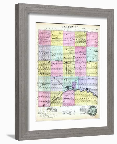 1887, Barton County, Kansas, United States-null-Framed Giclee Print