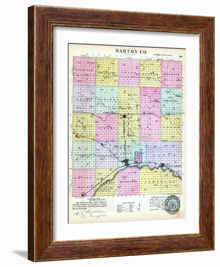 1887, Barton County, Kansas, United States-null-Framed Giclee Print