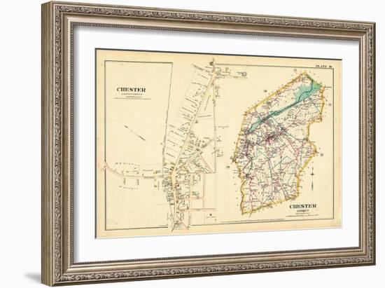 1887, Chester Township, Chester, New Jersey, United States-null-Framed Giclee Print