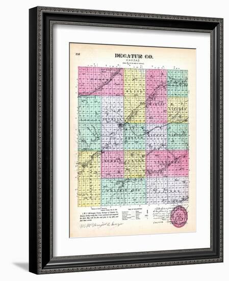 1887, Decatur County, Kansas, United States-null-Framed Giclee Print