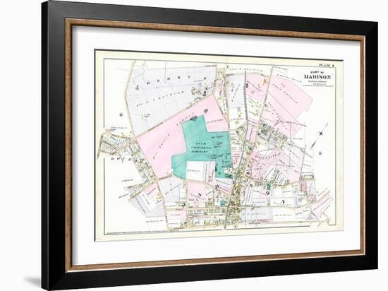 1887, Madison, New Jersey, United States-null-Framed Giclee Print