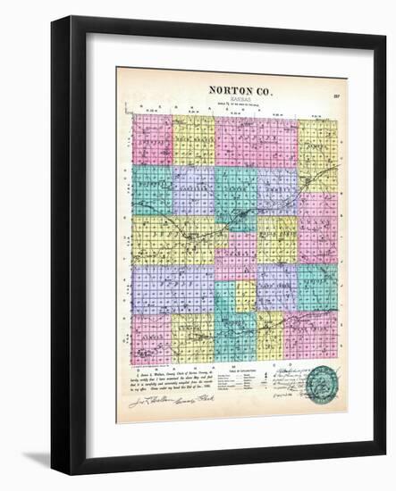 1887, Norton County, Kansas, United States-null-Framed Giclee Print