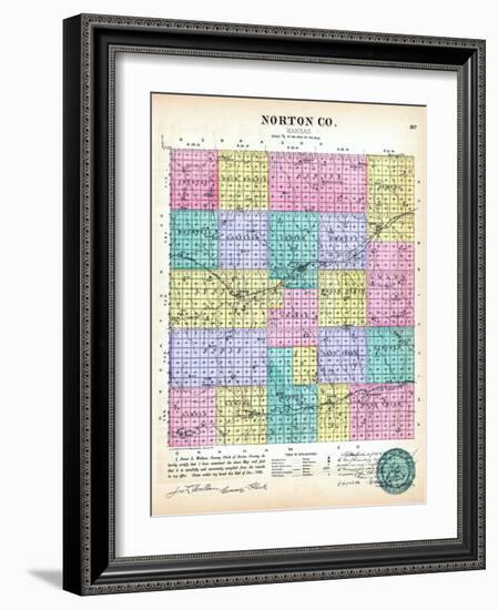 1887, Norton County, Kansas, United States-null-Framed Giclee Print