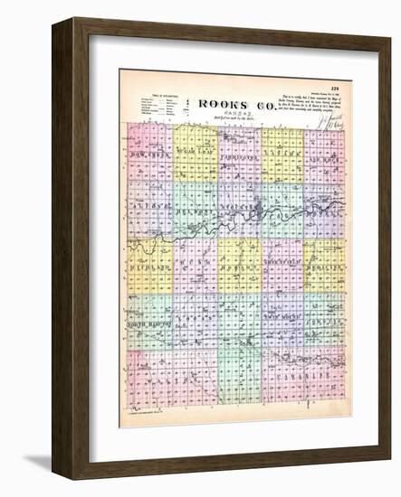 1887, Rooks County, Kansas, United States-null-Framed Giclee Print