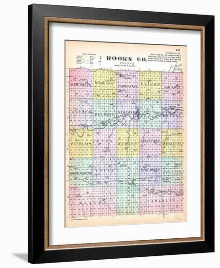 1887, Rooks County, Kansas, United States-null-Framed Giclee Print