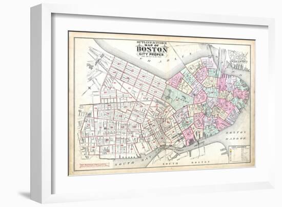 1888, Boston, Massachusetts, United States-null-Framed Giclee Print