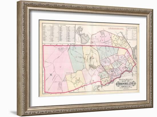 1888, Brookline, Massachusetts, United States-null-Framed Giclee Print