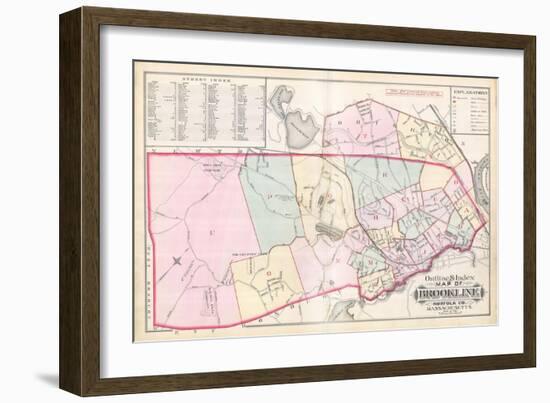 1888, Brookline, Massachusetts, United States-null-Framed Giclee Print