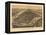 1889 NYC Map-N. Harbick-Framed Stretched Canvas