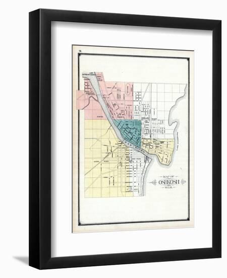 1889, Oshkosh, Wisconsin, United States-null-Framed Giclee Print