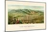 1890, Pikes Peak Panoramic View, Colorado, United States-null-Mounted Giclee Print