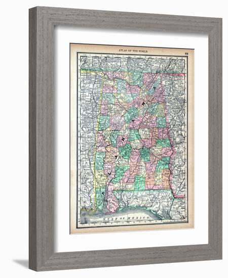 1890, United States, Alabama, North America, Alabama, USA-null-Framed Giclee Print