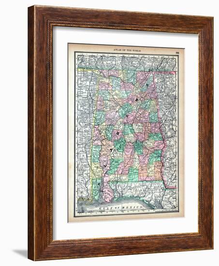 1890, United States, Alabama, North America, Alabama, USA-null-Framed Giclee Print