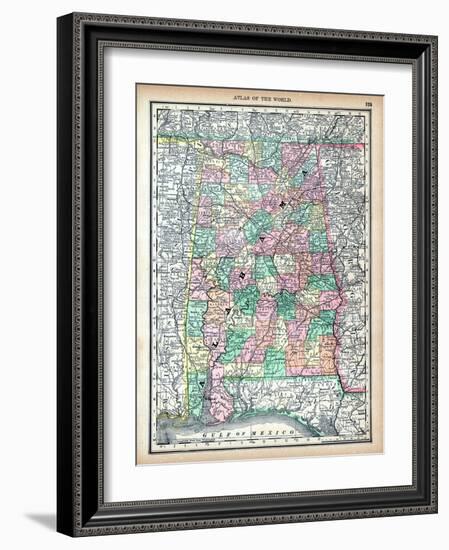 1890, United States, Alabama, North America, Alabama, USA-null-Framed Giclee Print