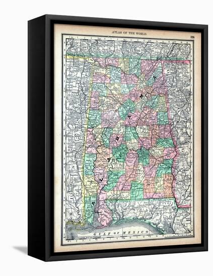 1890, United States, Alabama, North America, Alabama, USA-null-Framed Premier Image Canvas