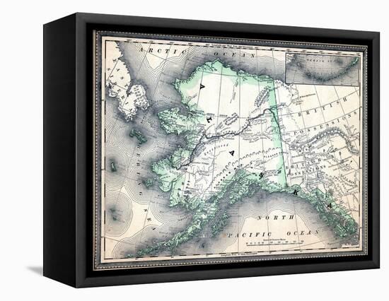 1890, United States, Alaska, North America-null-Framed Premier Image Canvas