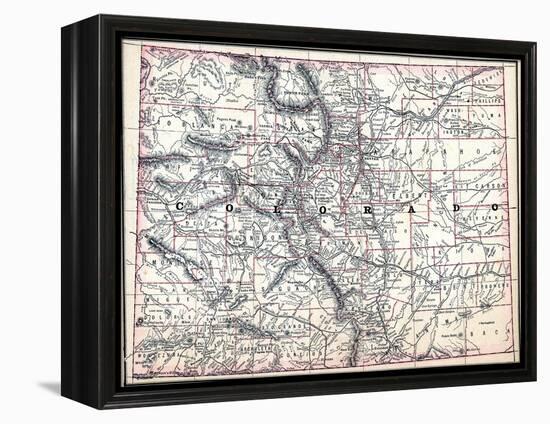 1890, United States, Colorado, North America, Colorado-null-Framed Premier Image Canvas