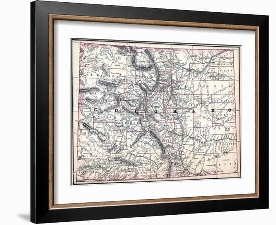 1890, United States, Colorado, North America, Colorado-null-Framed Giclee Print