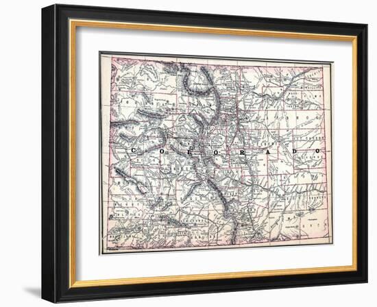 1890, United States, Colorado, North America, Colorado-null-Framed Giclee Print