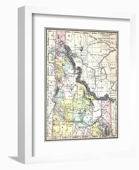 1890, United States, Idaho, North America, Idaho-null-Framed Giclee Print