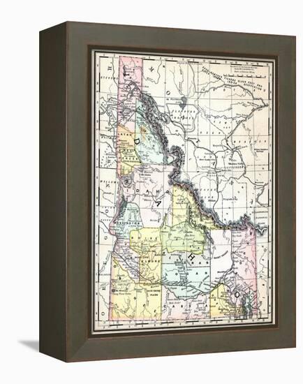 1890, United States, Idaho, North America, Idaho-null-Framed Premier Image Canvas