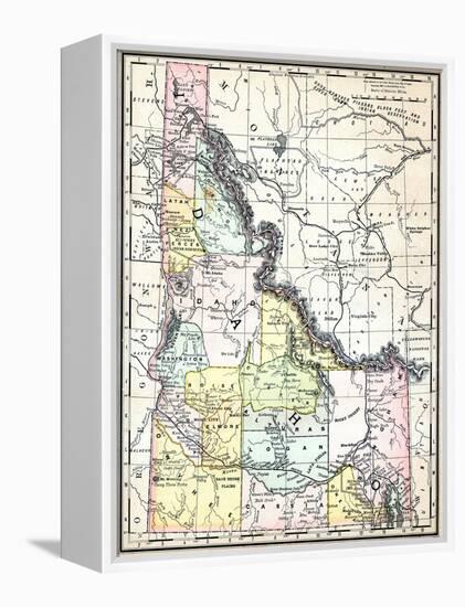 1890, United States, Idaho, North America, Idaho-null-Framed Premier Image Canvas