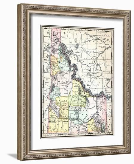 1890, United States, Idaho, North America, Idaho-null-Framed Giclee Print