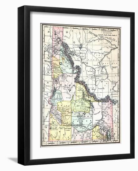 1890, United States, Idaho, North America, Idaho-null-Framed Giclee Print