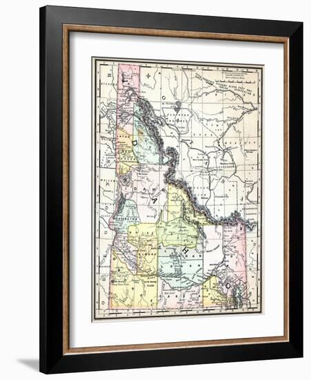 1890, United States, Idaho, North America, Idaho-null-Framed Giclee Print