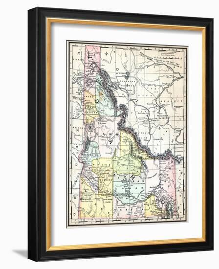 1890, United States, Idaho, North America, Idaho-null-Framed Giclee Print