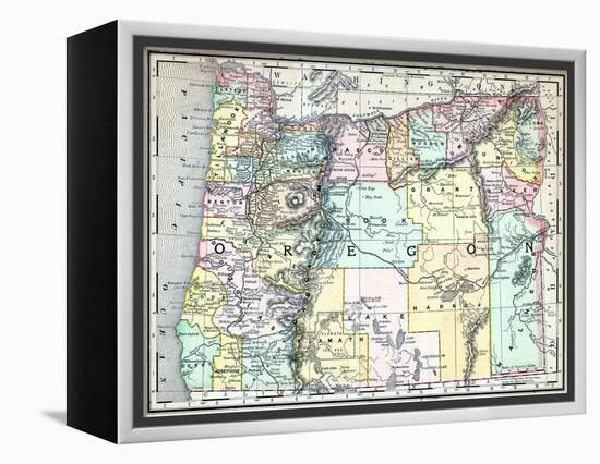 1890, United States, Oregon, North America-null-Framed Premier Image Canvas