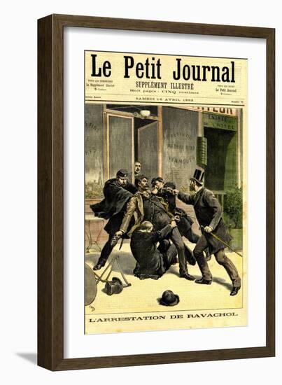 1890s France Le Petit Journal Magazine Cover-null-Framed Giclee Print