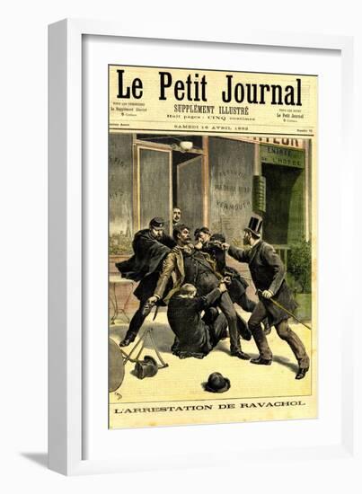 1890s France Le Petit Journal Magazine Cover-null-Framed Giclee Print