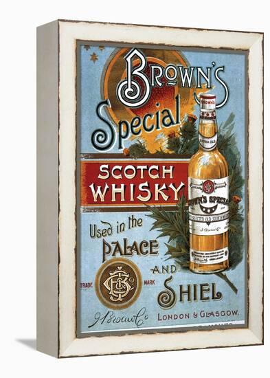1890s UK Browns Poster-null-Framed Premier Image Canvas