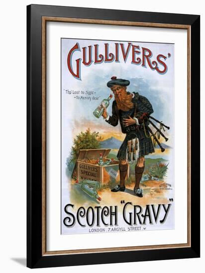 1890s UK Gulliver's Poster-null-Framed Giclee Print